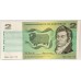AUSTRALIA 1966 . TWO 2 DOLLARS BANKNOTE . COOMBS/WILSON . FIRST PREFIX FAA